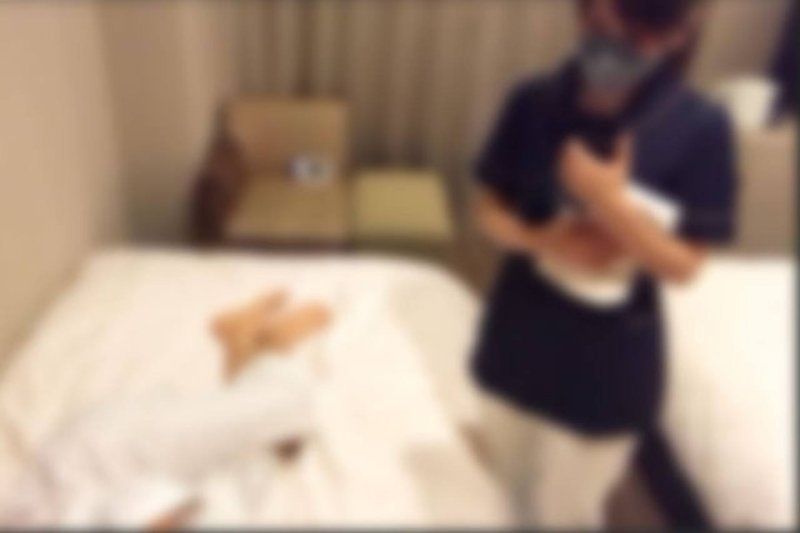 ※9日まで80％OFF※【顔出し】【モ無】色白スレンダー美人マッサージ師がホテルで騎乗位ガチイキ絶頂祭り！